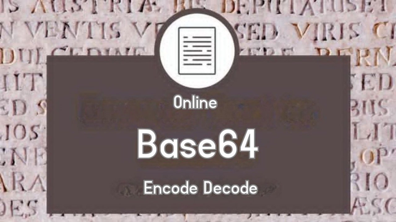 Online Base64 Encode Decode | Fast & Free Text Converter...